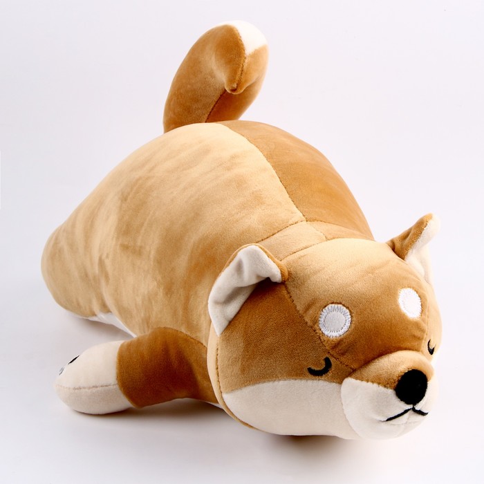 Мягкая игрушка-подушка «Собака», 50 см, цвет бежевый