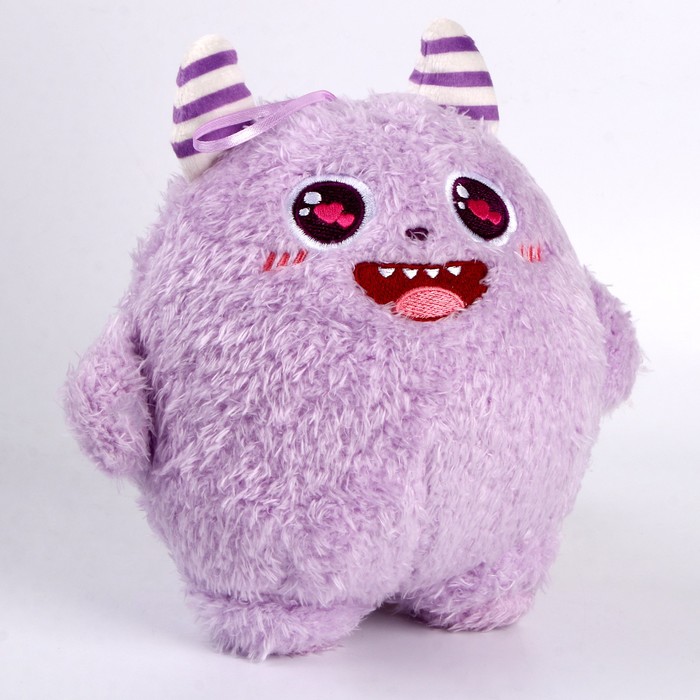 цена Мягкая игрушка «Монстрик», 20 см, цвет фиолетовый