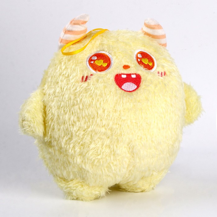 Мягкая игрушка «Монстрик», 20 см, цвет жёлтый мягкая игрушка кролик счастливчик цвет жёлтый 20 см
