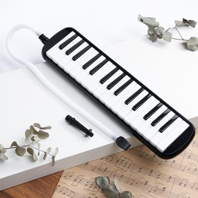 Музыкальный инструмент Мелодика Music Life, черная, 32 клавишы, чехол