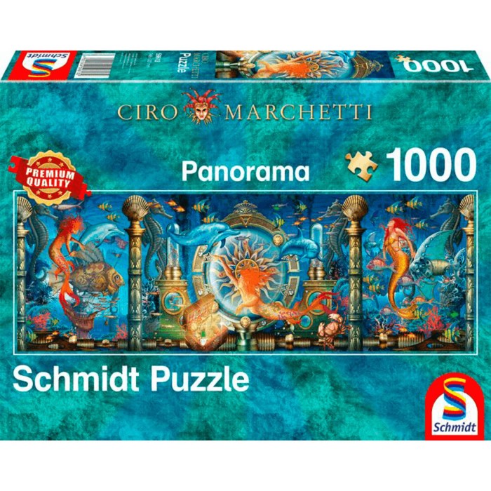 Пазл панорама «Сиро Маркетти. Подводный мир», 1000 элементов цена и фото
