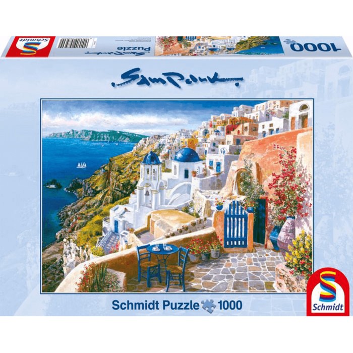 Пазл «Сэм Парк. Взгляд на Санторини», 1000 элементов