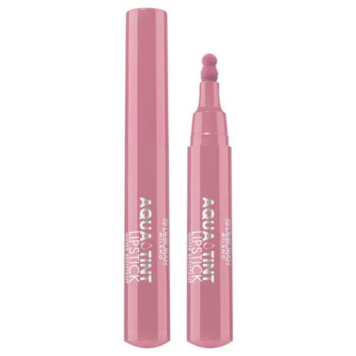 

Тинт для губ Deborah Milano Aqua Tint Lipstick, тон 02 роза, 2.5 г