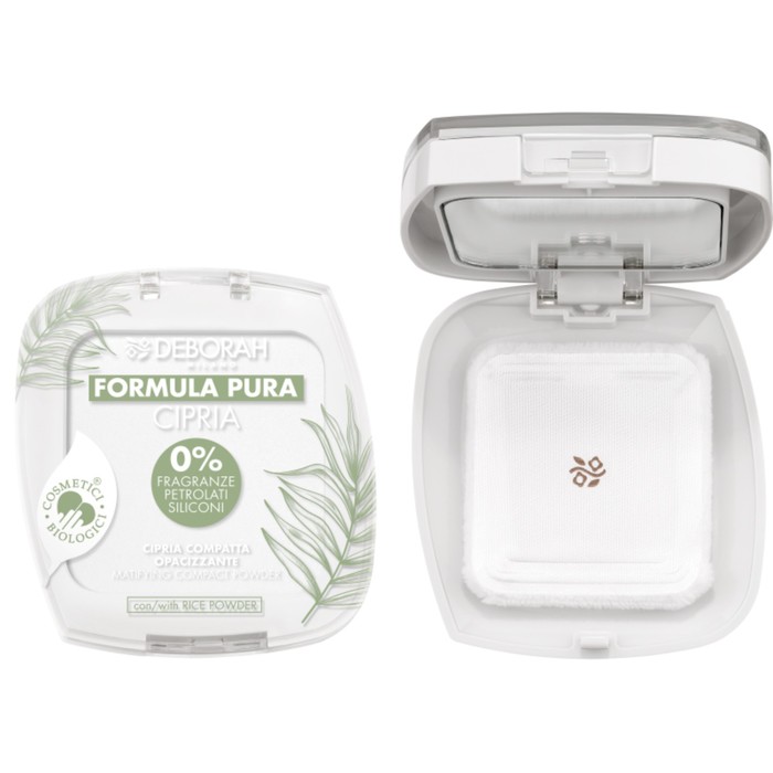 

Пудра для лица матирующая Deborah Milano Formula Pura Matifying Compact Powder, тон 04, 9 г