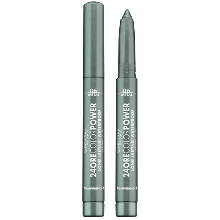 

Тени карандаш стойкие Deborah 24 Ore Color Power, тон 06 золотисто-зелёный, 1.4 г