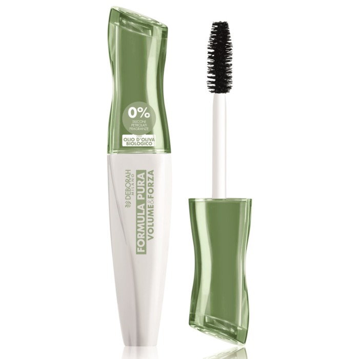 

Тушь для ресниц Deborah Milano Formula Pura Mascara, объём и сила, тон чёрный 12 мл
