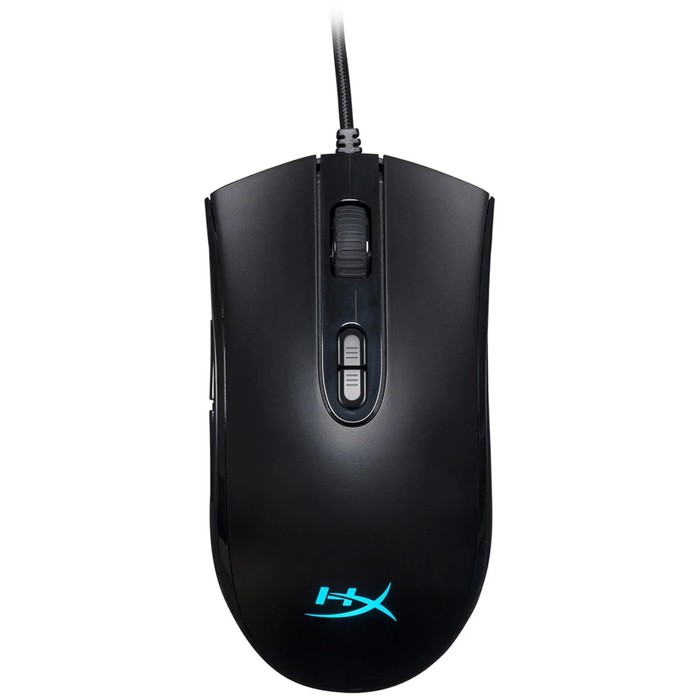 Мышь HyperX Pulsfire Core игровая проводная 7 кнопок подсветка 6200 dpi USB чёрная 269000₽