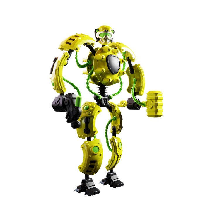 Игрушка-трансформер Giga bots «ХазБот» роботы giga bots робот трансформер зверь аракнис