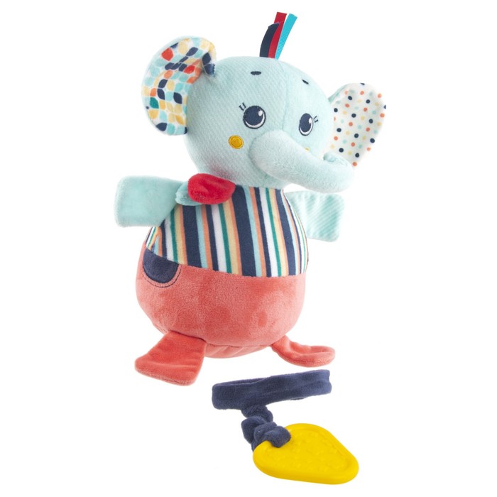 Развивающая игрушка-неваляшка Happy snail, слоник «Джамбо» мягкая игрушка раскраска happy snail слоник джамбо