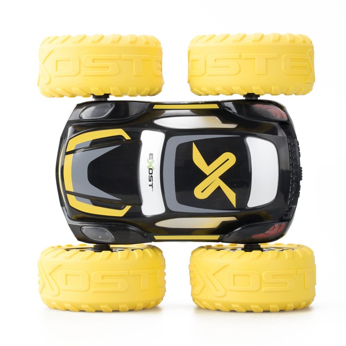 Машинка-перевёртыш на радиоуправлении Exost «Кросс», цвет жёлтый