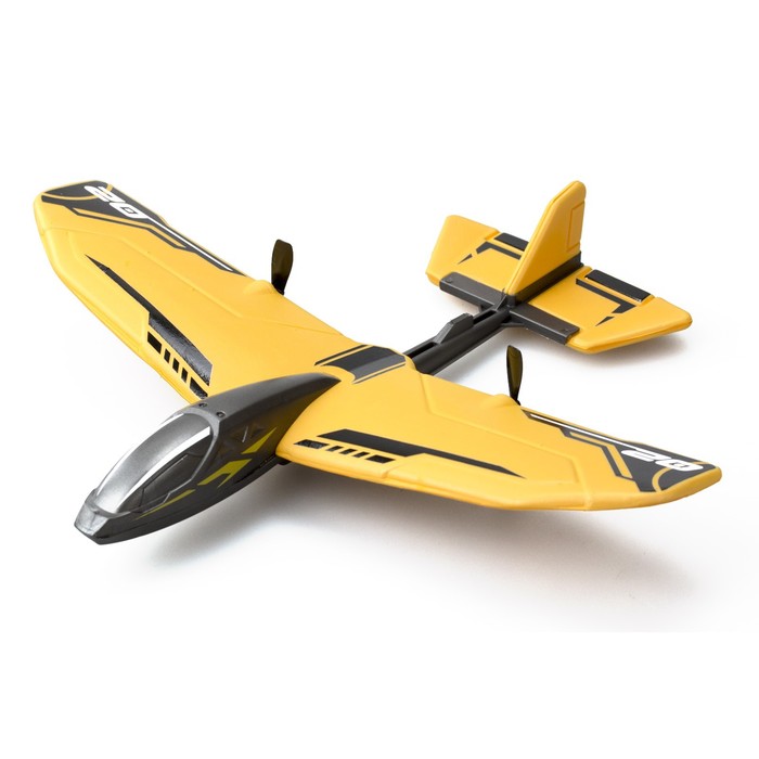 Самолёт Ycoo «Шершень», интерактивный, цвет жёлтый