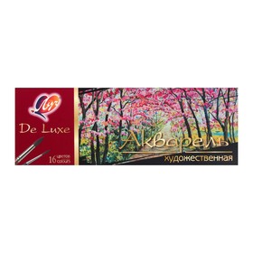 Акварель «Луч» De Luxe, 16 цветов, без кисти от Сима-ленд