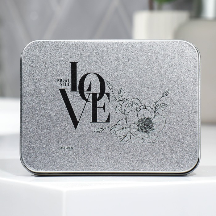

Футляр для гигиенических средств LOVE, 11,4 х 8,5 х 2,5 см