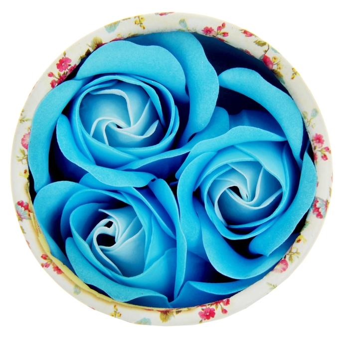 Мыльные лепестки в круглой коробке "Самой очаровательной и восхитительной"