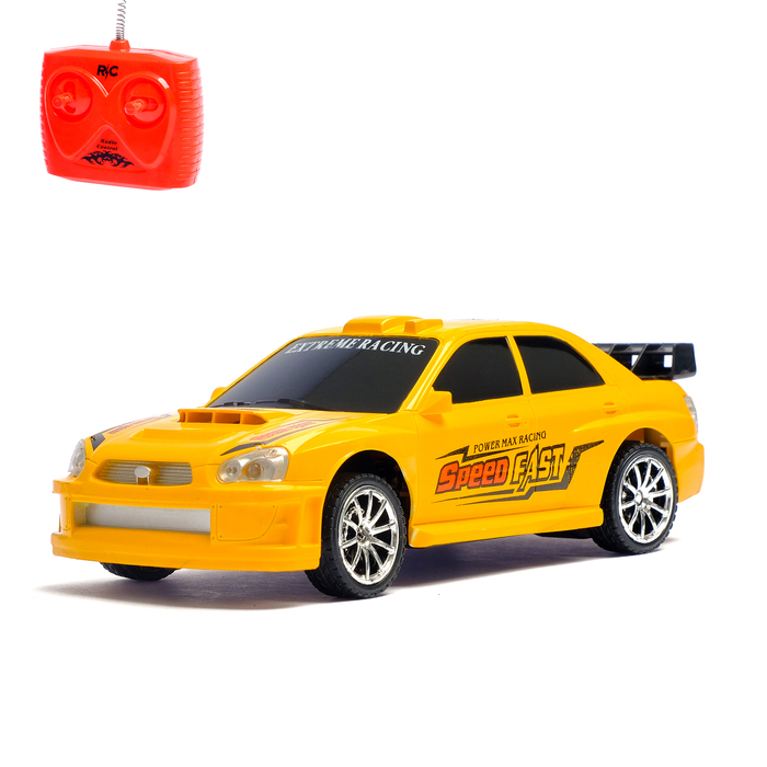 Машина радиоуправляемая "Быстрый гонщик", с аккумулятором, цвета МИКС