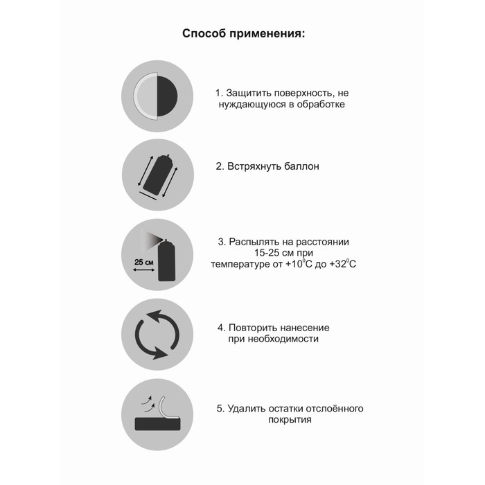 Смывка краски аэрозольная 520мл Monarca