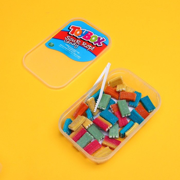 

Мармелад кислые бруски TOYBOX LICORICE радуга, 200 г