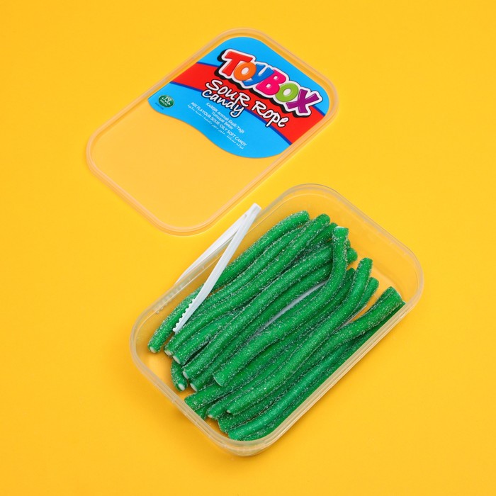 

Мармелад кислые верёвки TOYBOX LICORICE яблоко, 200 г