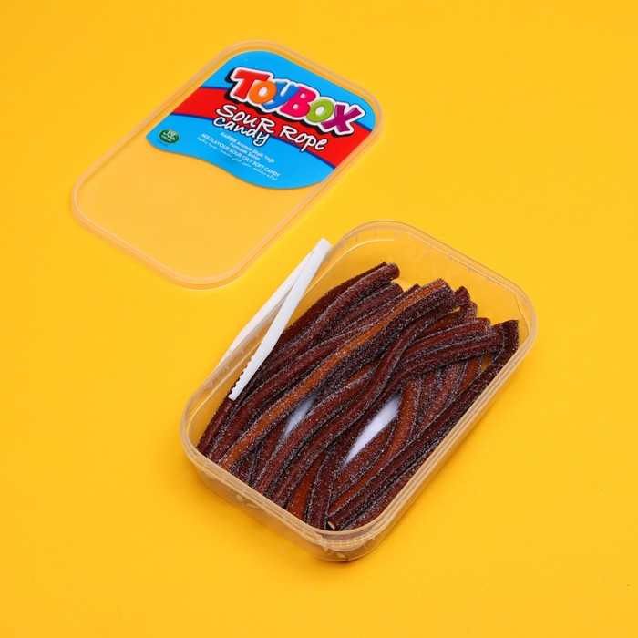 

Мармелад кислые верёвки TOYBOX LICORICE кола, 200 г