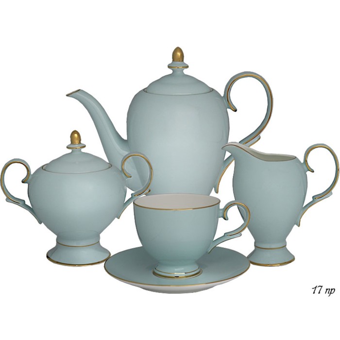 Чайный сервиз Lenardi Blue, 17 предметов чайный сервиз бавария 17 предметов