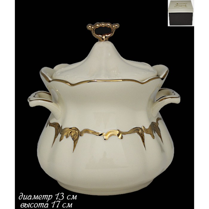 

Банка с крышкой Lenardi «Амелия», d=13 см