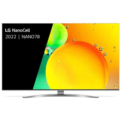 Телевизор LG 55NANO786QA, 55, 3840x2160, DVB-T2/C/S/S2, HDMI 3,USB 2, Smart TV, серебристый