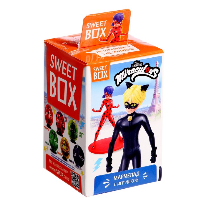 Игрушка «Леди Баг» + Мармелад с игрушкой Sweet Box 10 г