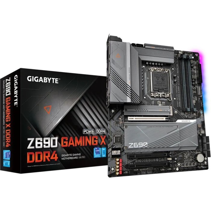 

Материнская плата Gigabyte Z690 GAMING X, LGA1700, Z690, 4хDDR4, HDMI, DP, ATX