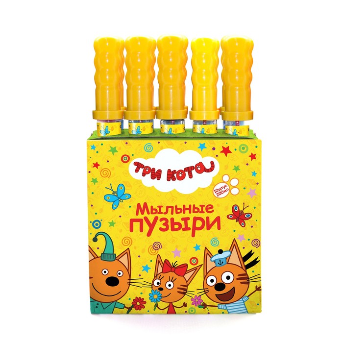 

Мыльные пузыри «Три Кота», 200 мл