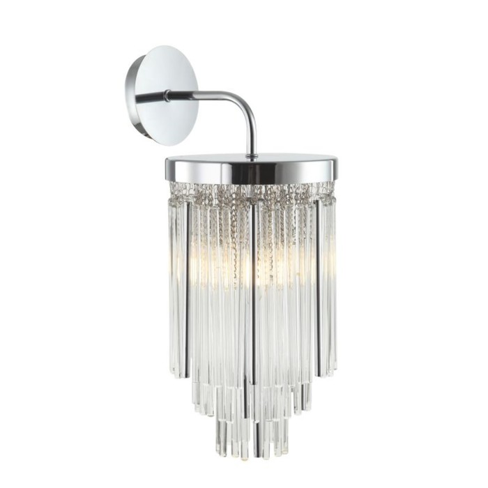 

Светильник настенный Style rain 1xE14 40Вт, размер 20x25x47,5 см, цвет хром