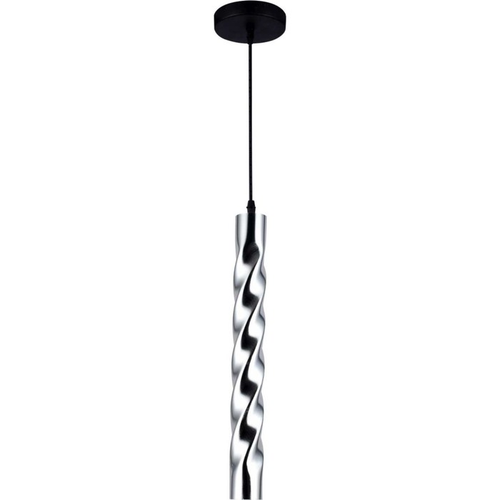 Светильник подвесной Thrill 1xGU10 LED 3Вт, размер 5,5x5,5x53,5-145 см, цвет чёрный
