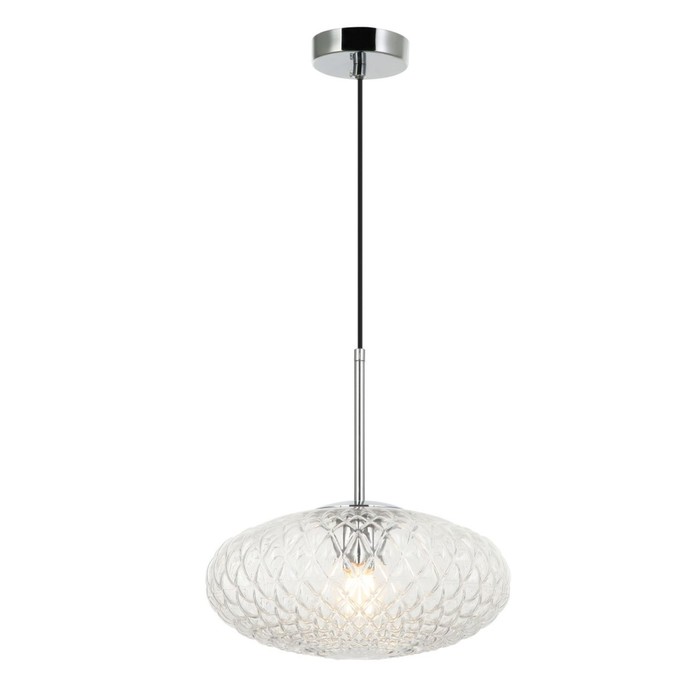 

Светильник подвесной Roxie 1xE27 40Вт, размер 29,5x29,5x33-150 см, цвет хром