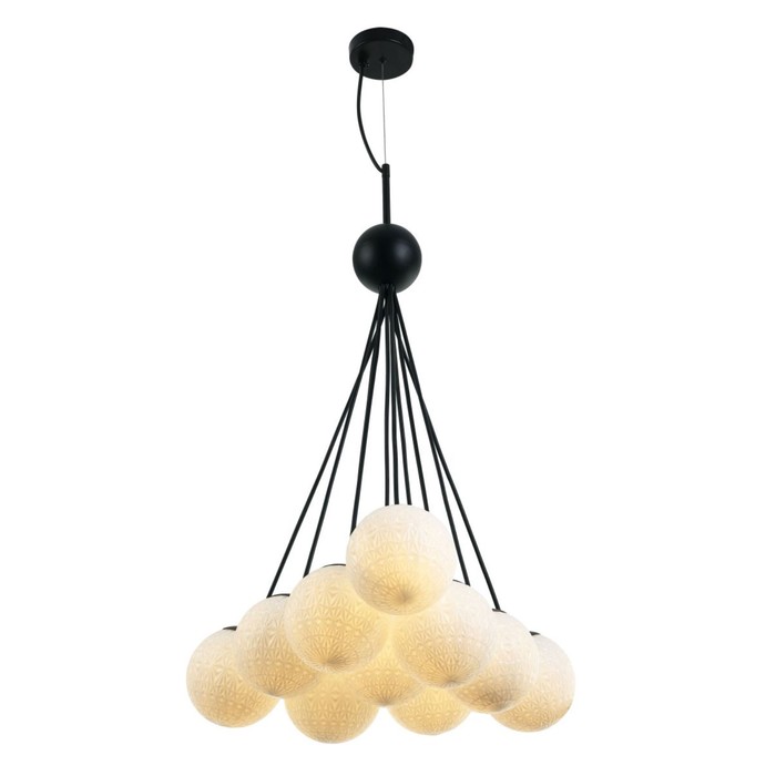 

Светильник подвесной Marisa 10xE27 40Вт, размер 45x45x83,5-150 см, цвет чёрный
