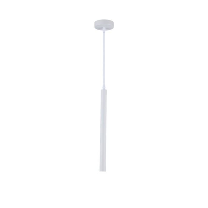Светильник подвесной светодиодный Rodeo 1xLED 3Вт, размер 3x3x65,5-155 см, цвет белый