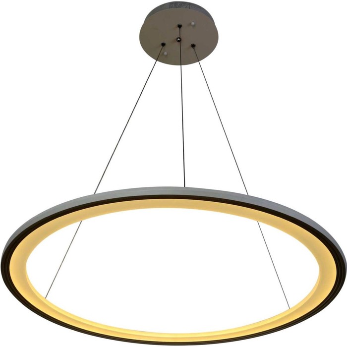 Светильник подвесной светодиодный Hoop 1xLED 45Вт, размер 80x80x120 см, цвет серый