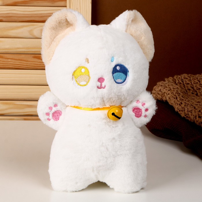 Мягкая игрушка «Кот», 23 см, цвет белый мягкая озвученная игрушка барбоскины кот пушок 23 см