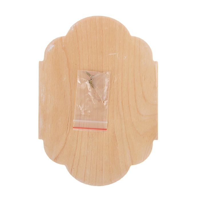 Пано с крючками "Розы", лакированая,