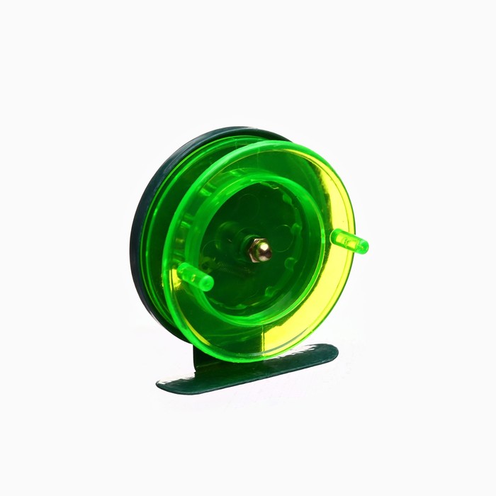 Катушка проводочная Namazu Scoter, пластиковая, 6.5 см, зеленая катушка проводочная namazu scoter пластиковая d5 см зеленая