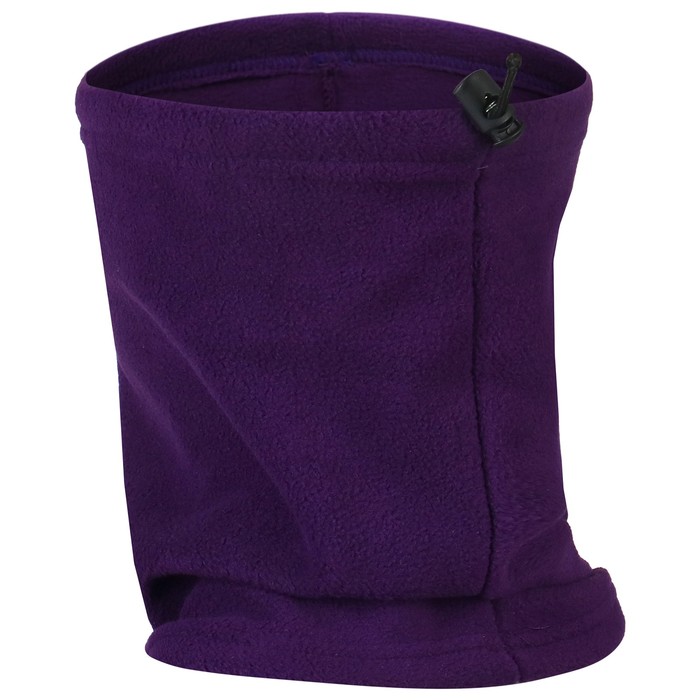 Повязка-труба 2 в 1 (шарф/шапка), флисовая, цвет фиолетовый