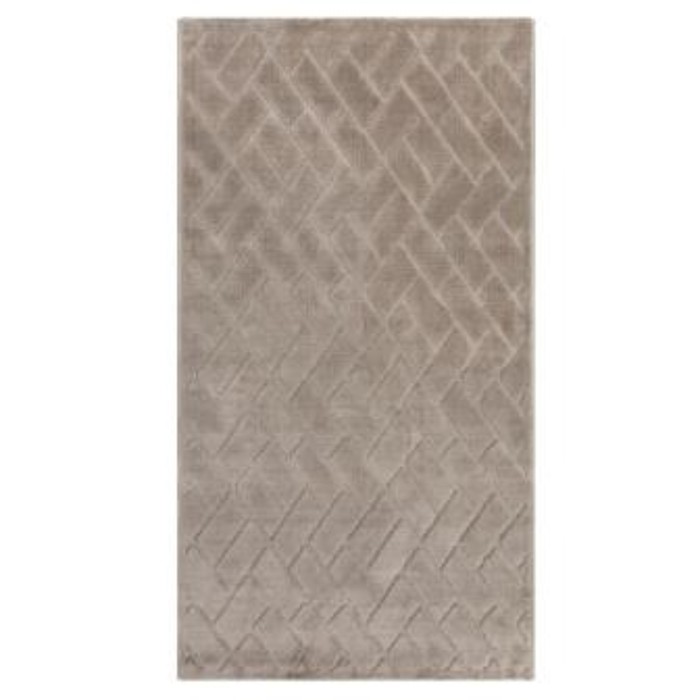 Ковер Soft, размер 100x200 см, дизайн J742A BEIGE/BEIGE