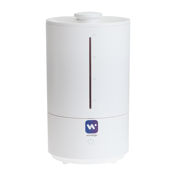 Увлажнитель-ароматизатор воздуха Windigo HM-8, ультразвуковой, 25Вт, 4л, 20м2, белый