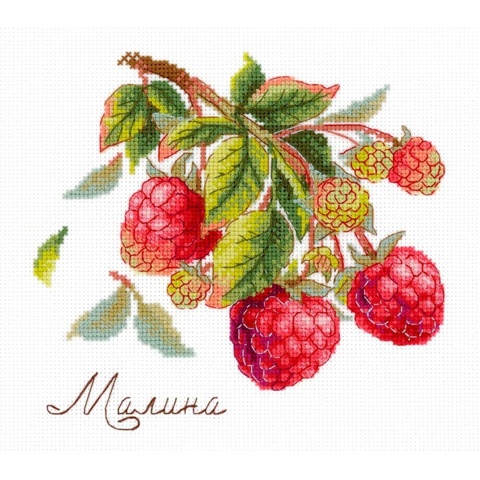 

Набор для вышивания «Дары природы. Малина», 13 × 14 см