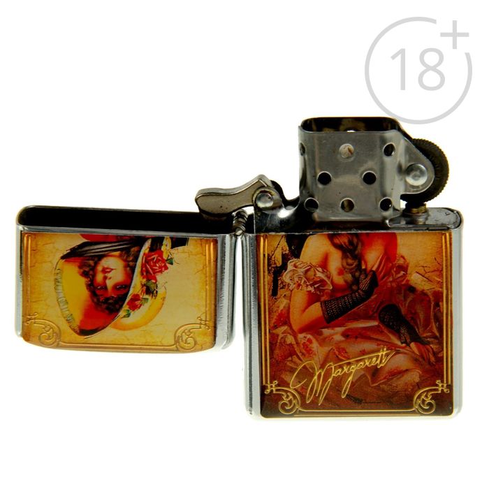 Зажигалка "Ретро. Девушка"