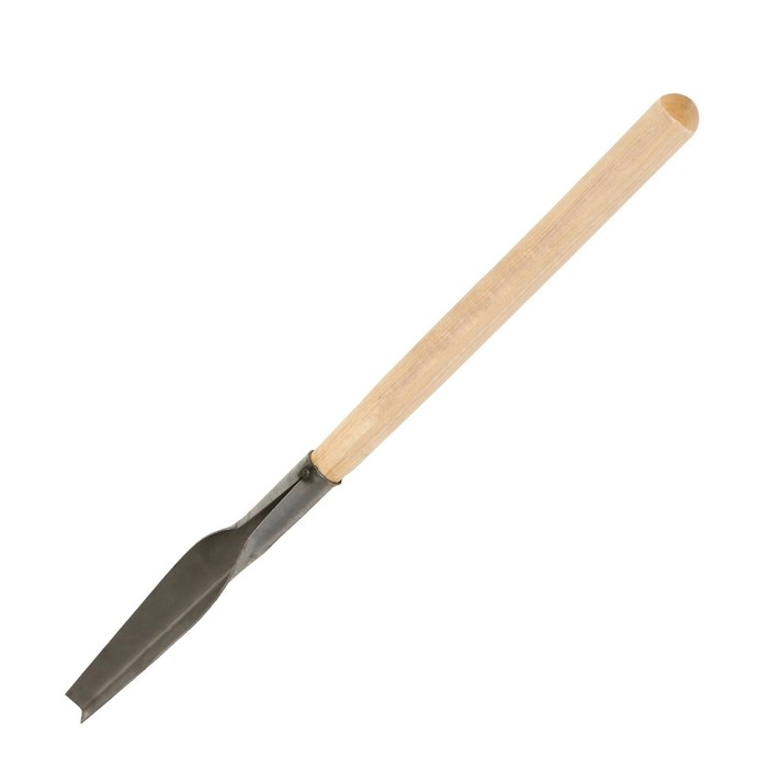 Корнеудалитель, длина 60 см, нержавеющая сталь, деревянная ручка корнеудалитель нержавеющая сталь деревянная ручка корнеудалитель садовый