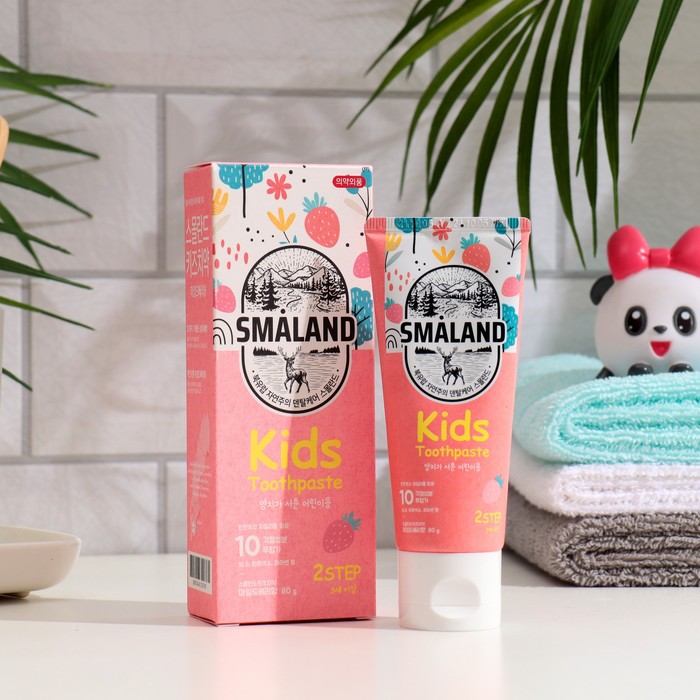 Детская зубная паста Smaland Nordic ягодная, 80 г