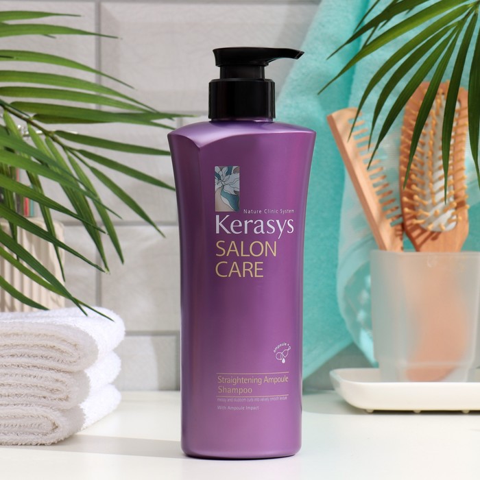 

Шампунь для волос Kerasys Гладкость и Блеск Salon Care, 470 мл