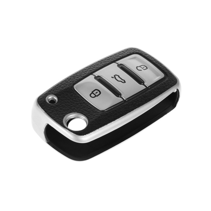 Чехол автомобильного ключа VW xnrkey 10 шт сменные hu66 лезвия дистанционного складного флип чистого сменного автомобильного ключа для vw