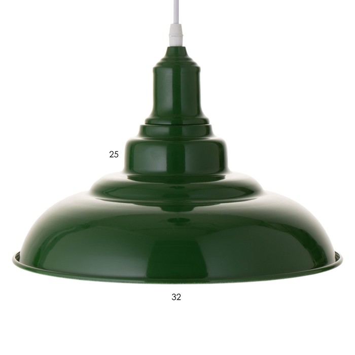 Светильник "Лантер" E27 40Вт зеленый 31х31х21-121 см
