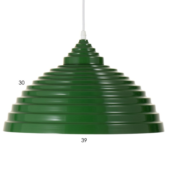 Светильник "Этнер" E27 40Вт зеленый 39х39х28-128 см