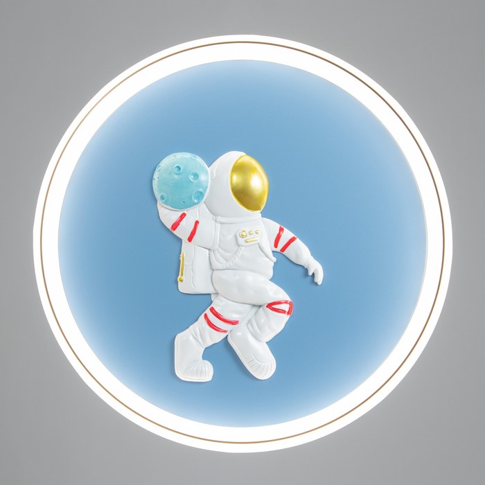 Светильник "Космонавт" LED 48Вт 3000-6000К белый 47х47х6 см